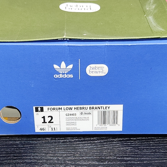 adidas Other - Adidas Forum Low Hebru Brantley Blue Box